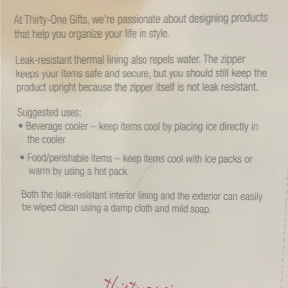 Chevron Pattern Cooler Bag - Picture 8 of 8